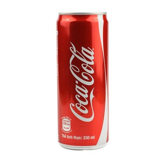 Lon nước ngọt coca cola 330ml