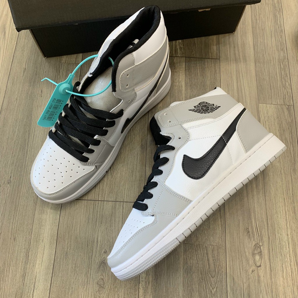 Giày Thể Thao Jordan 1 High University Blue, Giày Thể Thao Air Jordan Xanh Móc Đen, Giày JD1 Cổ Cao Cao Nam Nữ Hot 2021