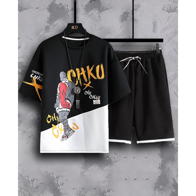 Set Bộ thun tập gym break dance,thời trang nam giới, Shop thời trang sỉ - HE41-Q06