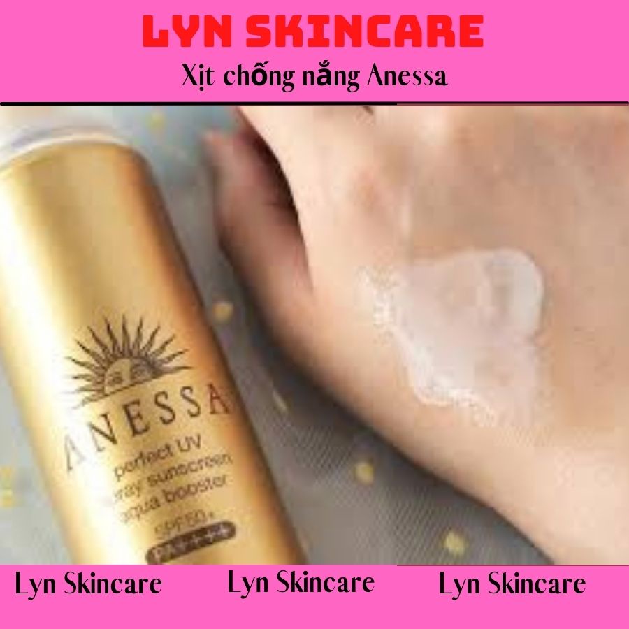 ( New !!! ) Xịt Chống Nắng Bảo Vệ Da Hoàn Hảo Anessa Perfect UV Sunscreen Skincare Spray A SPF50+/PA++++ 60g