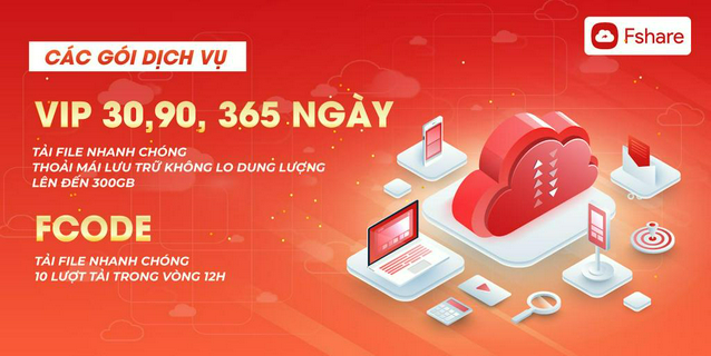[Online] FPT Fshare - Giảm 10% Tối Đa 30k