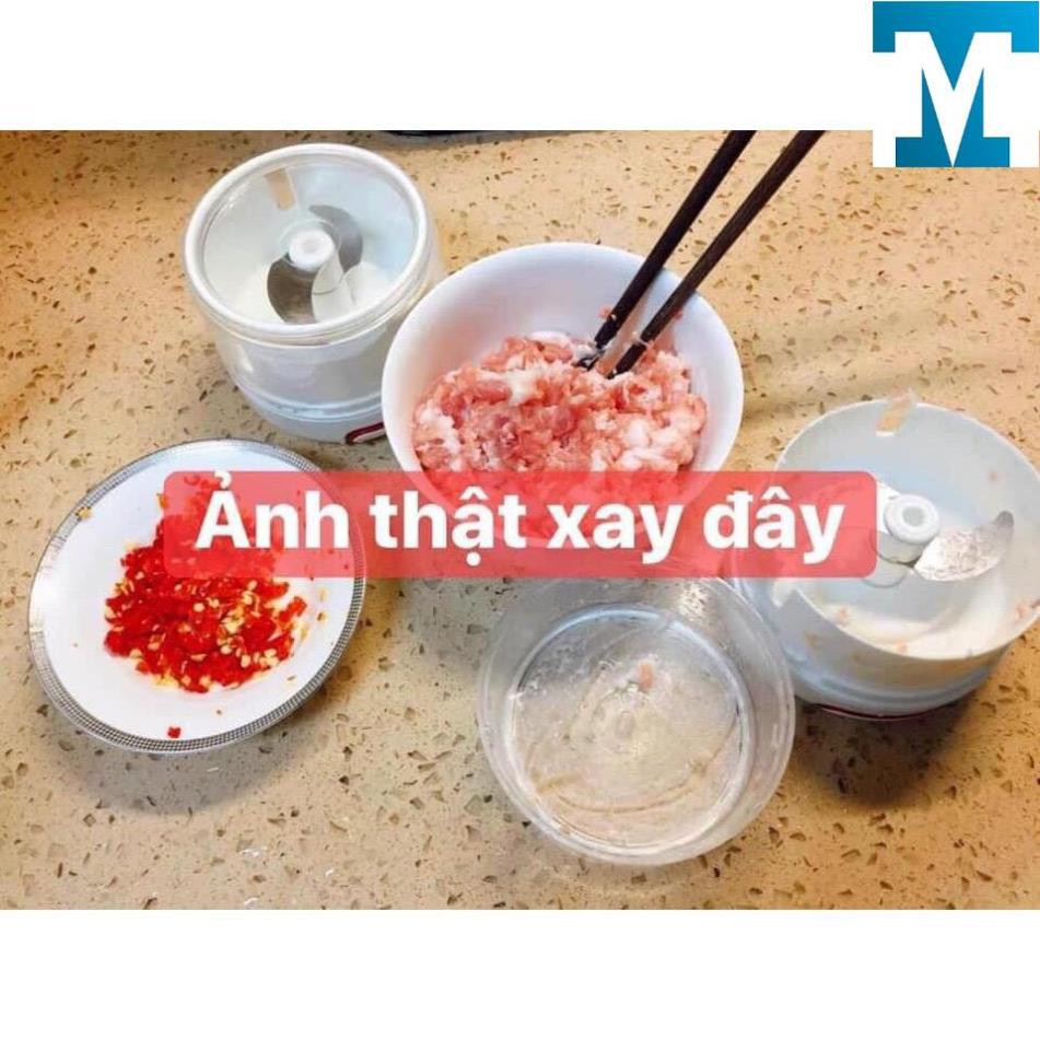 Xay tỏi ớt mini bằng tay Mini Food Chopper, máy xay thịt thực phẩm