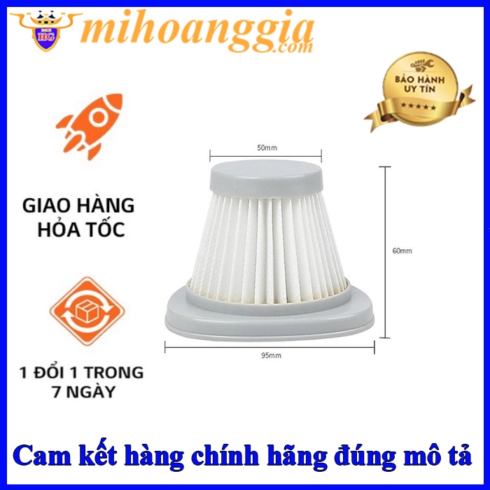 Lõi lọc hepa thay thế máy hút bụi DEERMA DX118C | DX115C | DX700 | DX700S | DX810 | CM800 | CM1300 | CM1900 | MIHOANGGIA