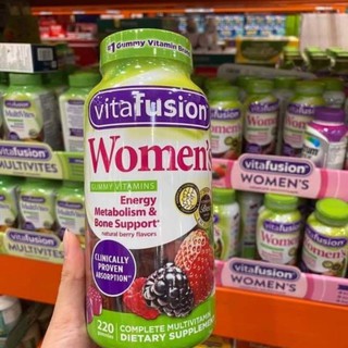 [Date 2022] Kẹo bổ đa Vitamin dành riêng cho phụ nữ Vitafusion Women’s Multivitamin