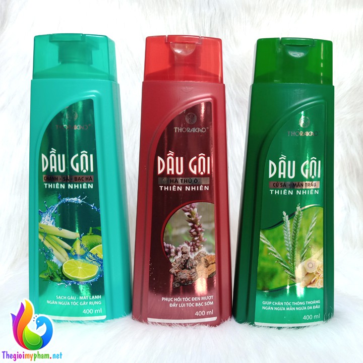 Dầu Gội Thảo Dược Thorakao 400ml