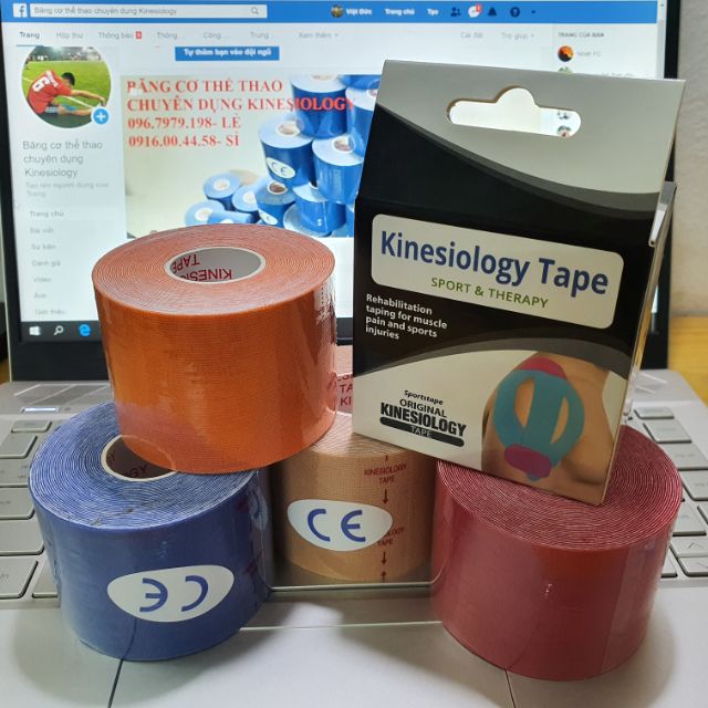 Băng cơ thể thao chuyên dụng Kinesiology Tape