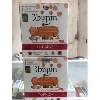3bimin topkisd giúp trẻ ăn ngon, tăng cường đề kháng
