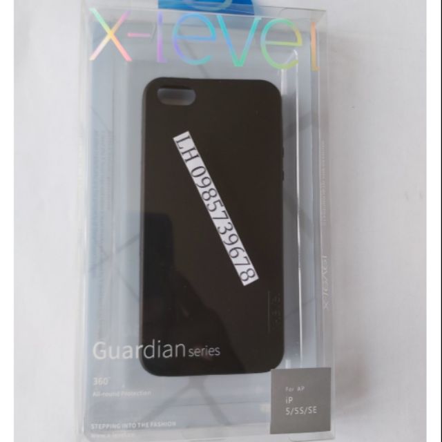 Ốp Dẻo IPHONE 5/5S Chính hãng hiệu X-LEVE (Tặng Thêm Kính cường lực cao cấp)