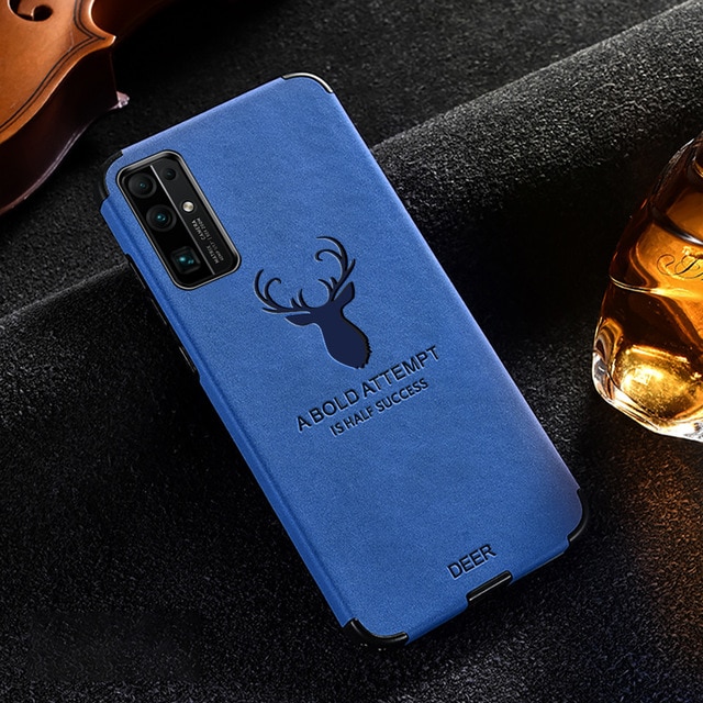 Ốp Lưng Giả Da Chống Rơi Cho Xiaomi Redmi Note7 / Note7Pro Note8 Note8Pro