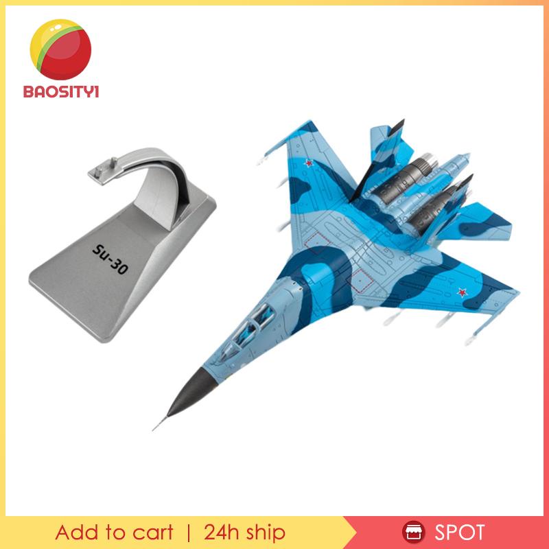 Mô Hình Máy Bay Chiến Đấu SU-30 Tỉ Lệ 1 / 100 Trang Trí