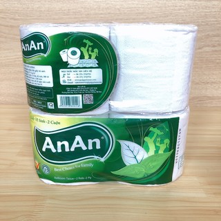 Giấy vệ sinh An An 2 cuộn