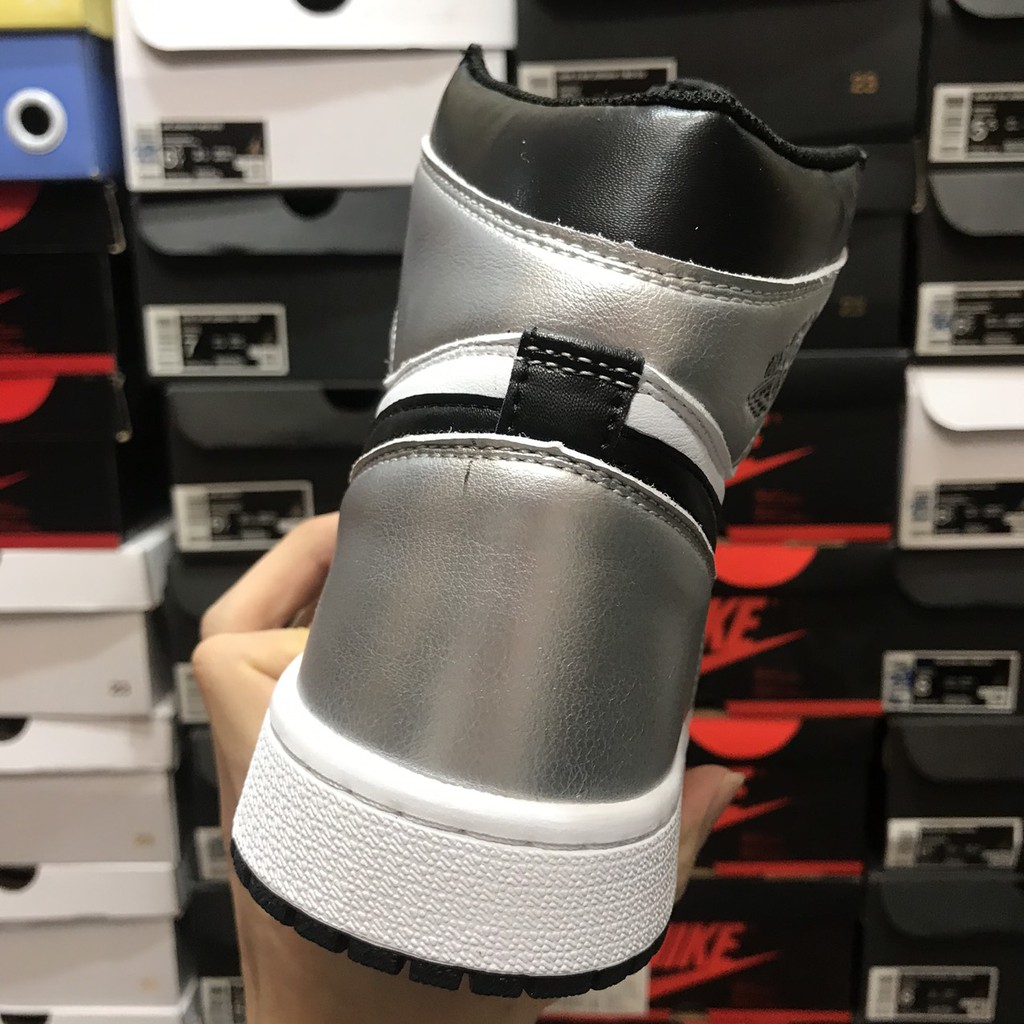 [ KELLY SNEAKERS ] Jordan 1 Retro High Silver Toe ( Sẵn + Ảnh Thật ) | BigBuy360 - bigbuy360.vn