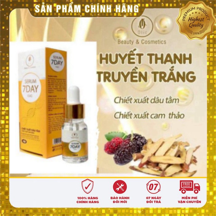 SERUM HUYẾT THANH TRUYỀN TRẮNG 7 DAY OLIC | BigBuy360 - bigbuy360.vn