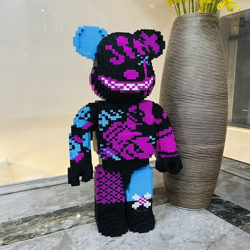 Đồ Chơi Lắp Ráp Lego Hình Chú Gấu Ba Chiều Cỡ Lớn 55CM