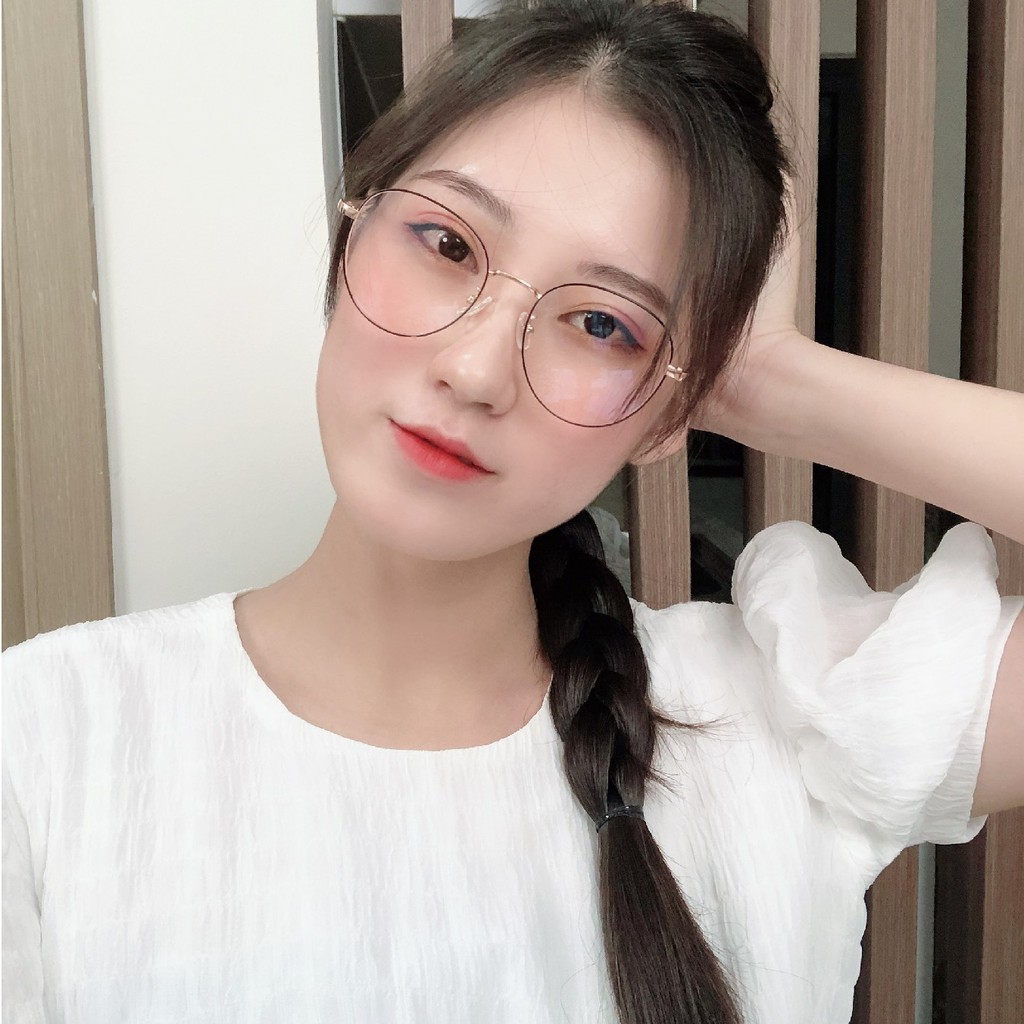 Gọng kính Titanium 85008DV thời trang cao cấp nam nữ siêu nhẹ siêu bền OURESS