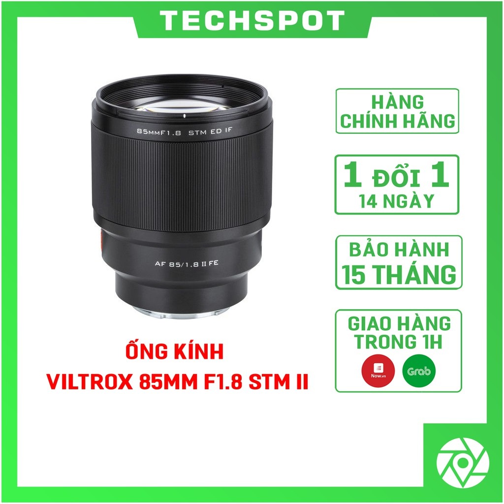 [Mã ELHASALE1TR giảm 5% đơn 3TR] Ống kính Viltrox PFU RBMH 85mm F1.8 STM II cho Sony