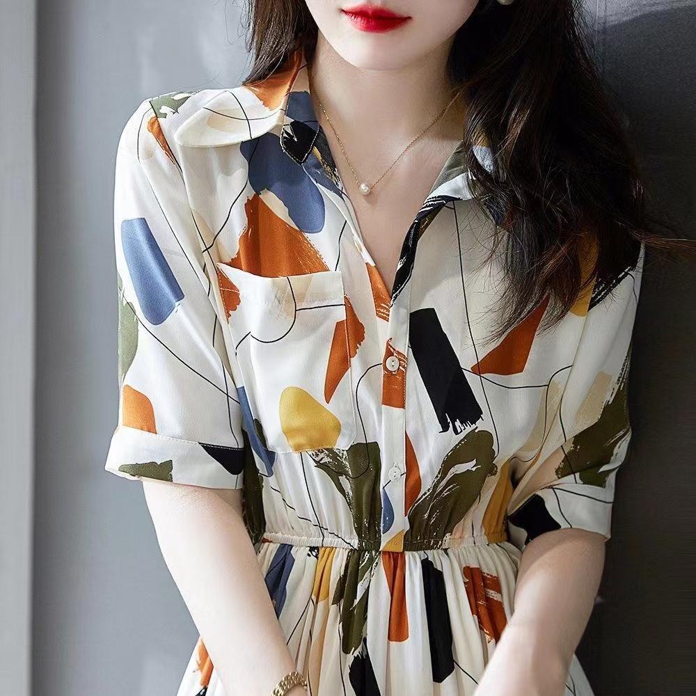Đầm Hoa Thời Trang Mùa Hè Hàn Quốc Dành Cho Nữ