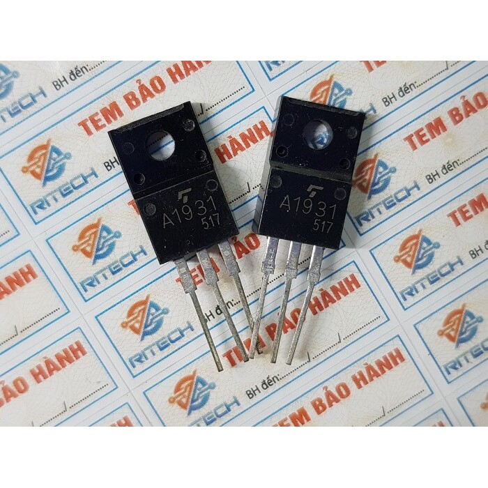 [Combo 5 chiếc] A1931, 2SA1931 Transistor PNP 5A/60V TO-220F