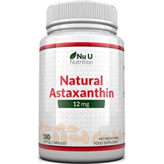 Natural Astaxanthin 12mg 180v