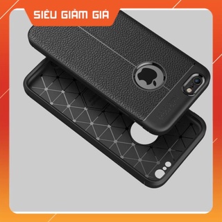 ỐP LƯNG VÂN DA CAO CẤP AUTO FOCUS CHO IPHONE 7 PLUS - 8 PLUS