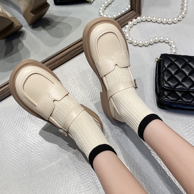 Giày mary jane IELGY đế mềm phong cách thời trang Nhật Bản dành cho nữ