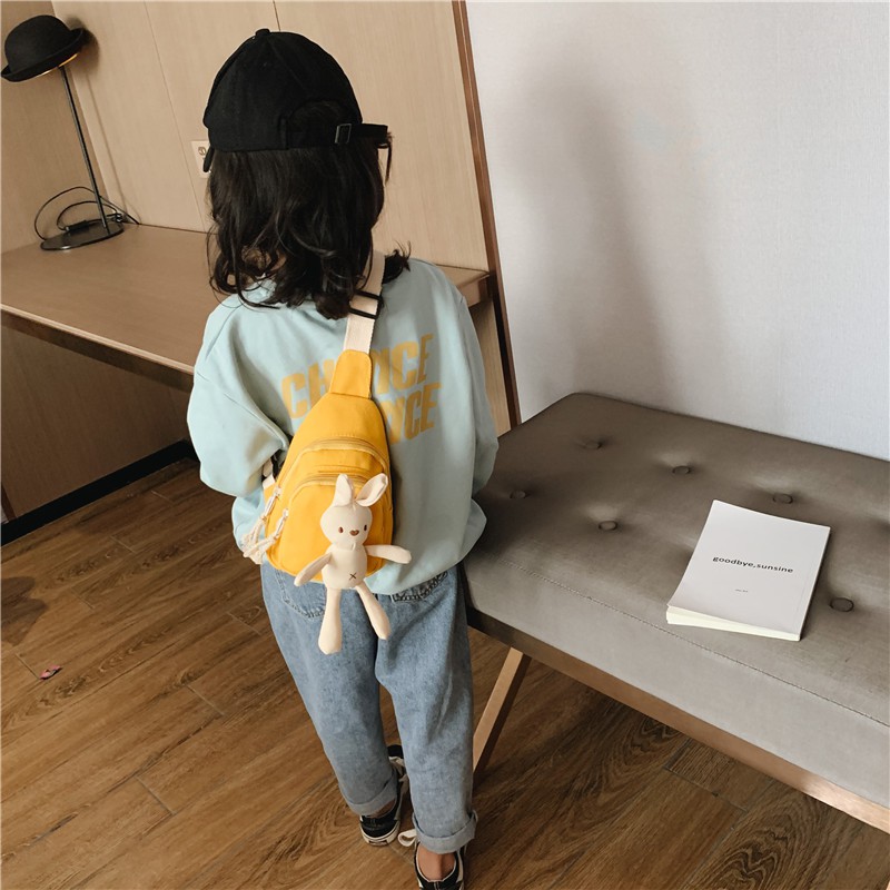 Túi Đeo Chéo Hình Thỏ Dễ Thương Cho Bé Gái