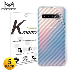 Bộ miếng dán bảo vệ bằng sợi carbon cho Samsung Galaxy S24 S23 Ultra S22 Plus S21 S20 FE S20+ S10 S10E S9 S8 Plus
