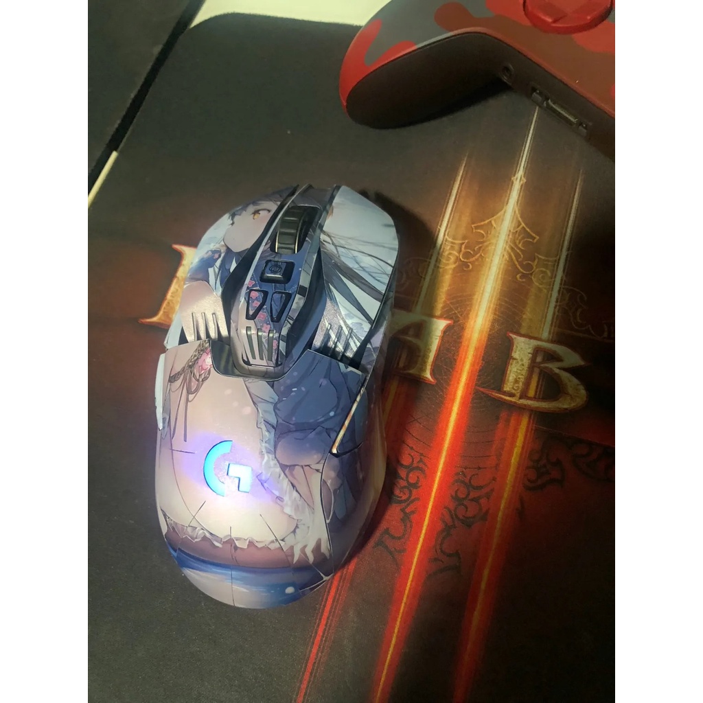 Miếng Dán Trang Trí Chuột Máy Tính Chống Trầy Xước Chống Thấm Nước Cho Logitech G903 Hero G900