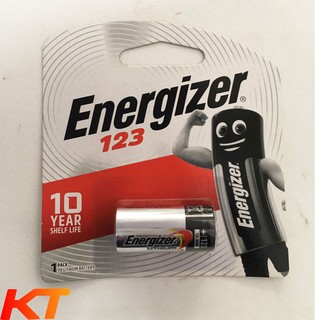 Pin CR123, CR123A Energizer 3v Lithium chính hãng - Vỉ 1 viên