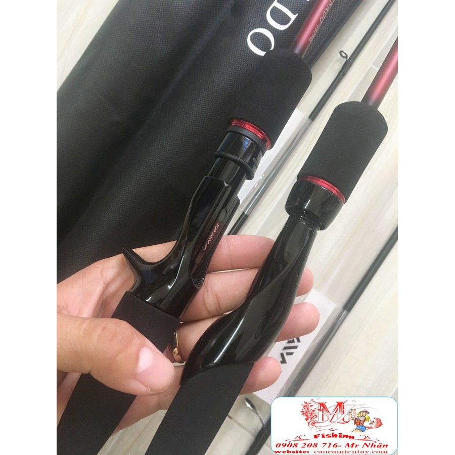 CẦN CÂU LURE DAIWA TORNADO KHOEN FUJI MÁY ĐỨNG VÀ NGANG