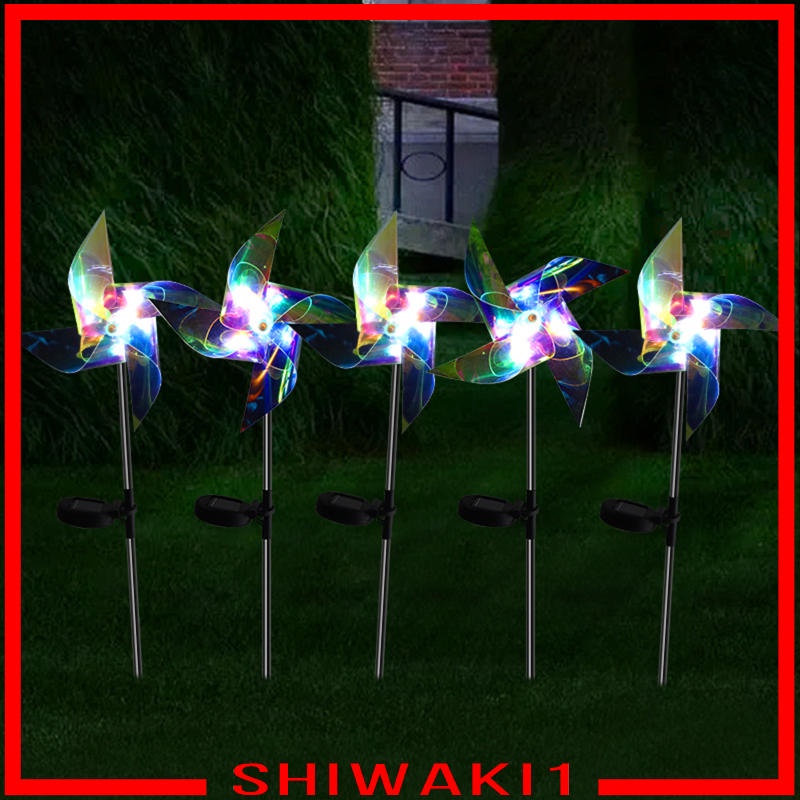 Đèn LED 8 Bóng IP65 Dùng Năng Lượng Mặt Trời Nhiều Màu Sắc Dành Cho Lối Đi Ngoài Trời