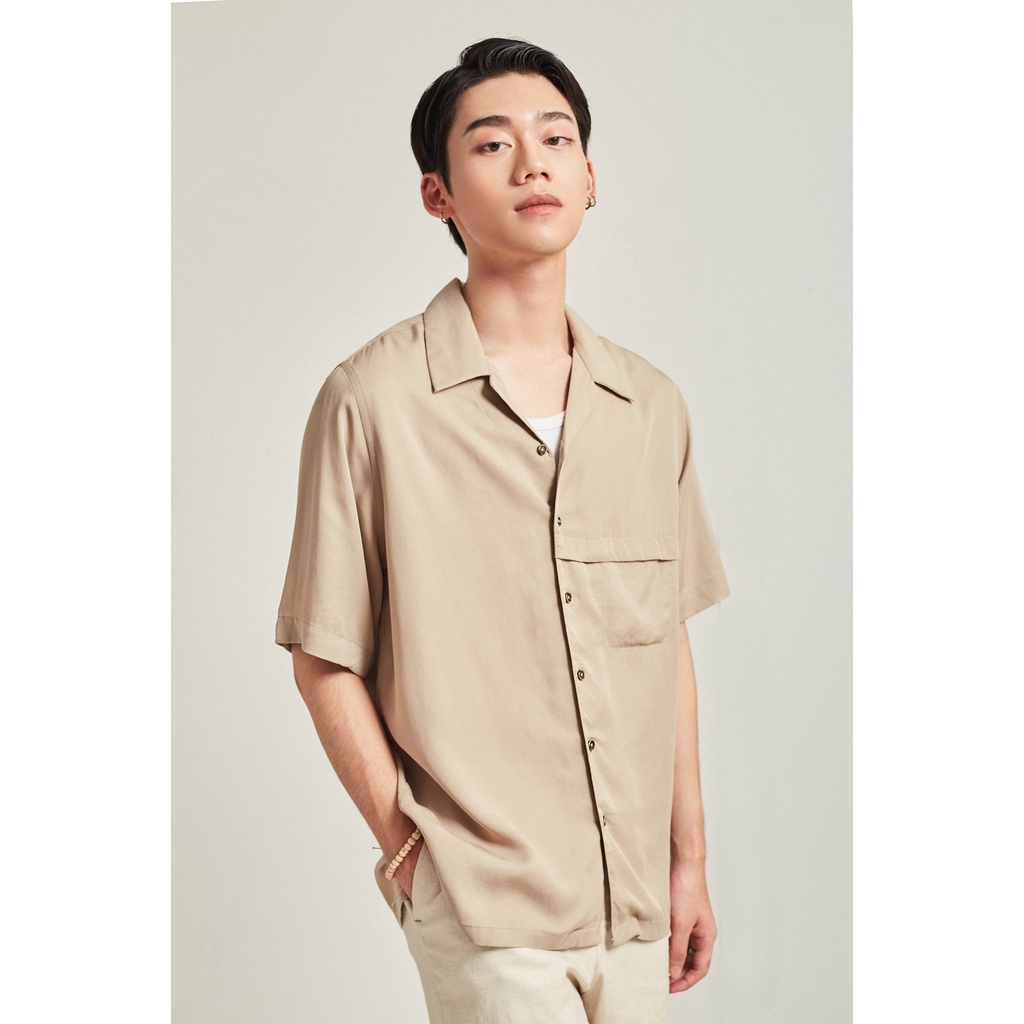 Áo Sơ Mi Ngắn Tay Nam HIGHWAY MENSWEAR Harold Cuban Shirt