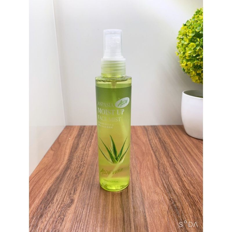 xịt khoáng lô hội ASPASIA ALOE VERA hàn quốc