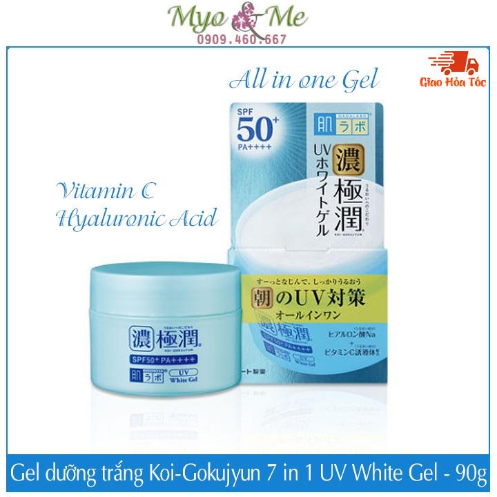 Kem dưỡng da Hada Labo Gokujyun UV White All in 1