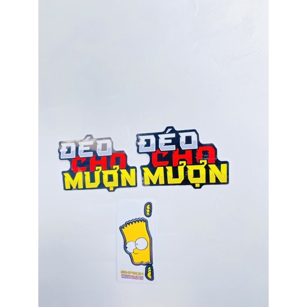 Tem Logo Sticker Decal Ghép Crom nổi bật trên mọi nền
