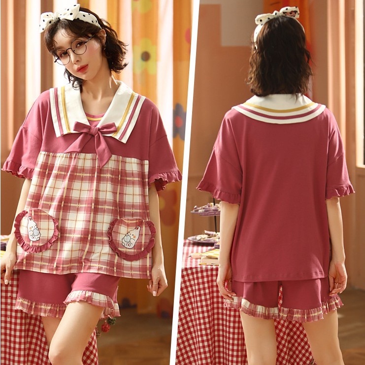 Bộ Ngủ Hoạt Hình Chất Cotton Cực Mát Trend 2021 BC10 | BigBuy360 - bigbuy360.vn