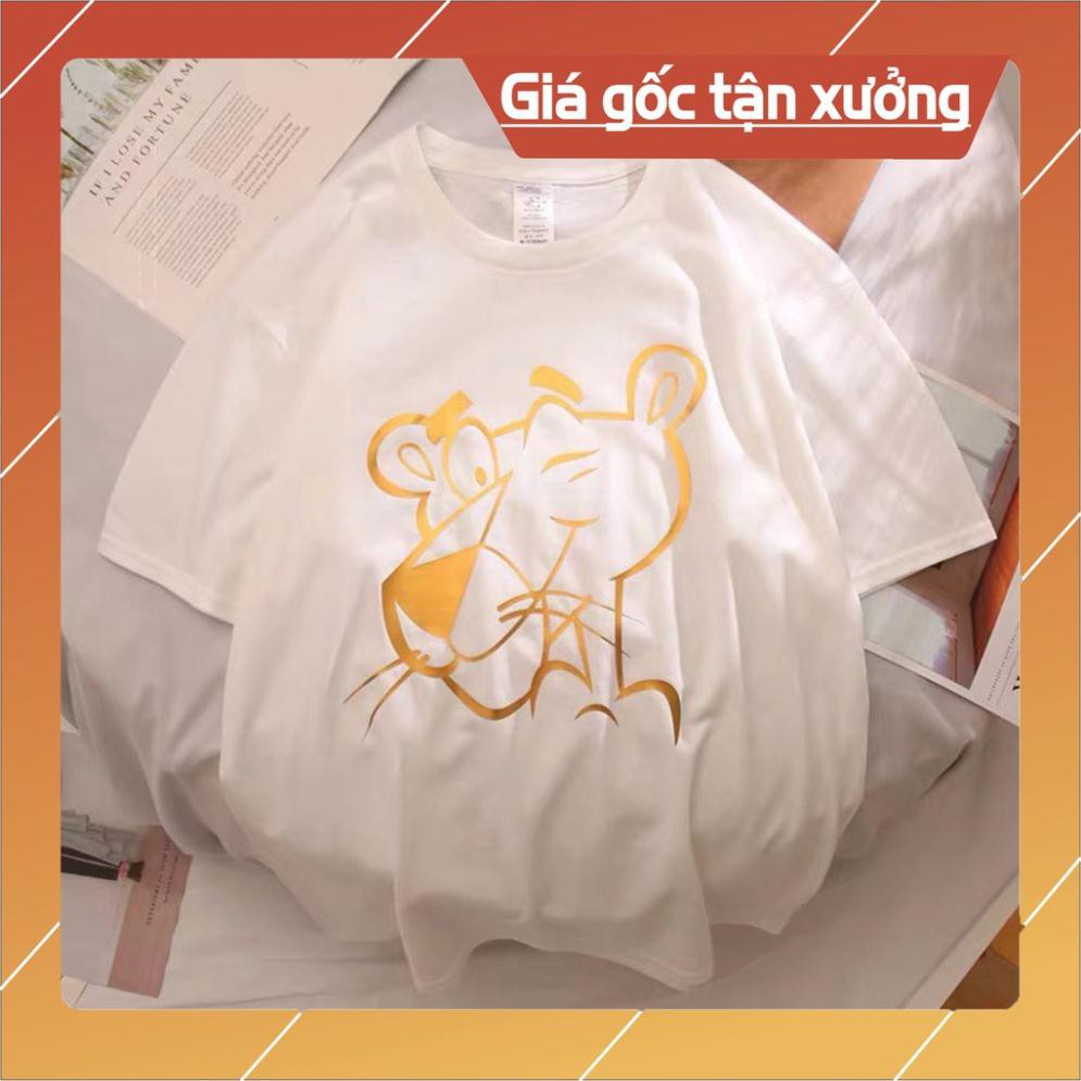 (Thun BÁO ) [HighQuality ] Áo Thun Tay Lỡ BÁO  in Nhũ VàngCotton 100% Siêu chất Siêu đẹp mà giá quá hời