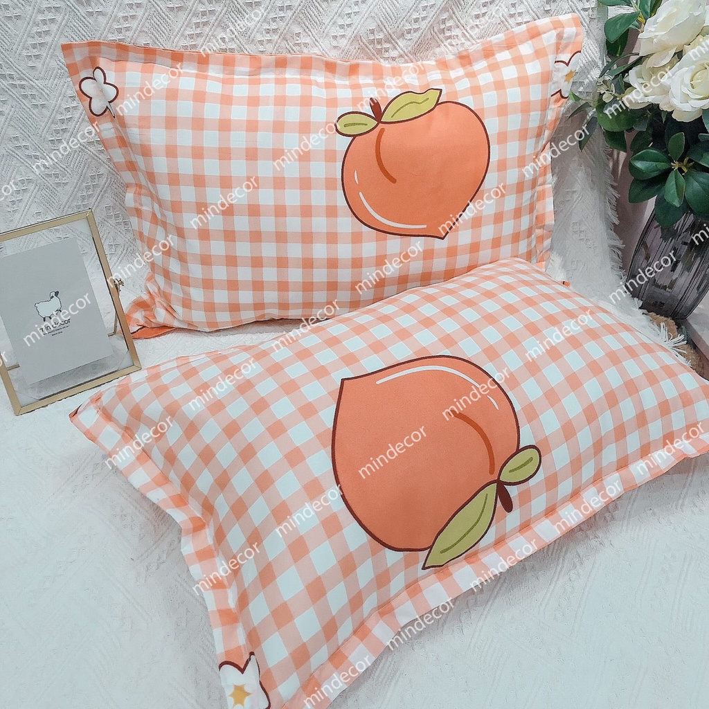 Vỏ gối nằm cotton 3D mềm mại, áo gối nằm cotton poly nhiều họa tiết | BigBuy360 - bigbuy360.vn