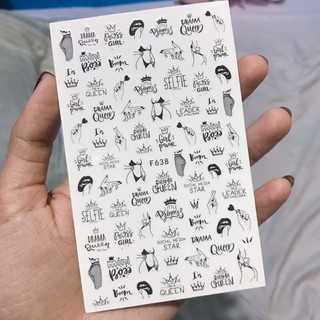 tikker dán nail nhiều hình