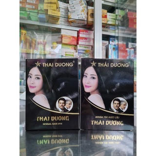 Nhuộm Tóc Dược Liệu Thái Dương hộp 5 gói