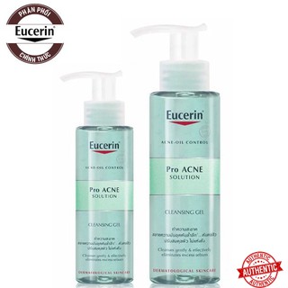 [Mã giảm giá] Sữa Rửa Mặt Dạng Gel Eucerin Acne-Oil Control Pro Acne Solution Cleansing Gel