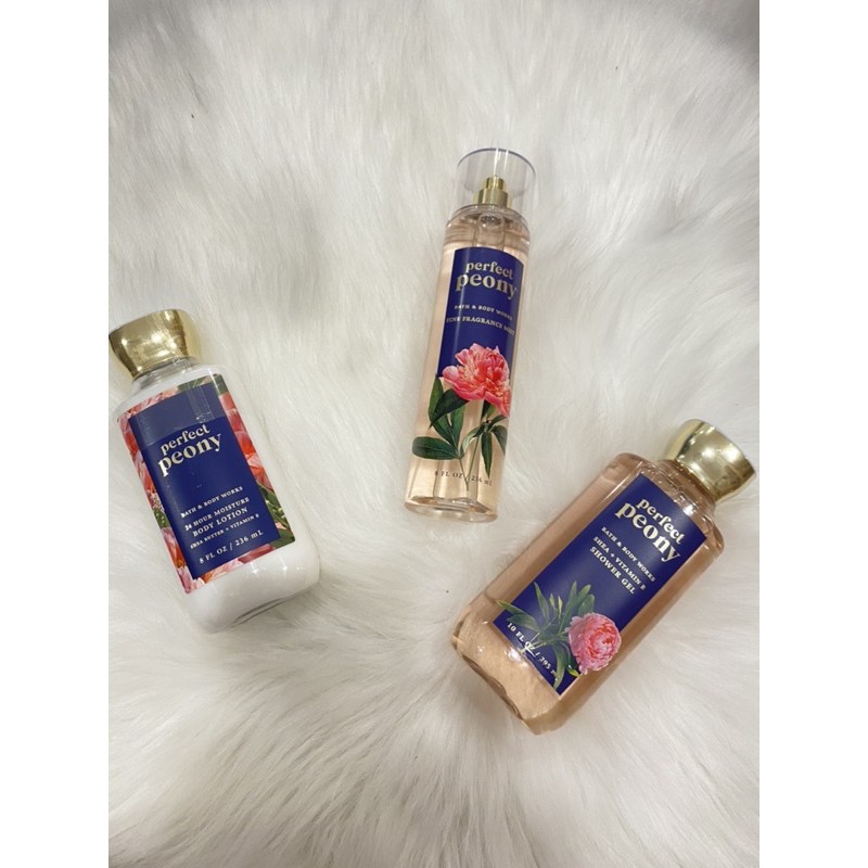 Bộ sản phẩm Bath&Body Workz Perfect Peony