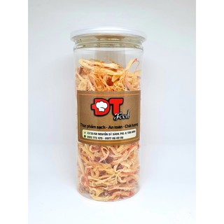 Mực Hấp Nước Dừa Xé Sợi (Hũ 250g)