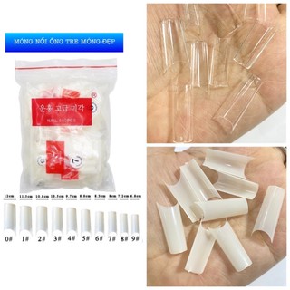 MÓNG NỐI TIP ỐNG TRE MỎNG-ĐẸP