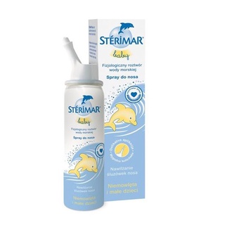 Xịt muối biển Sterimar cá heo 100ml Pháp