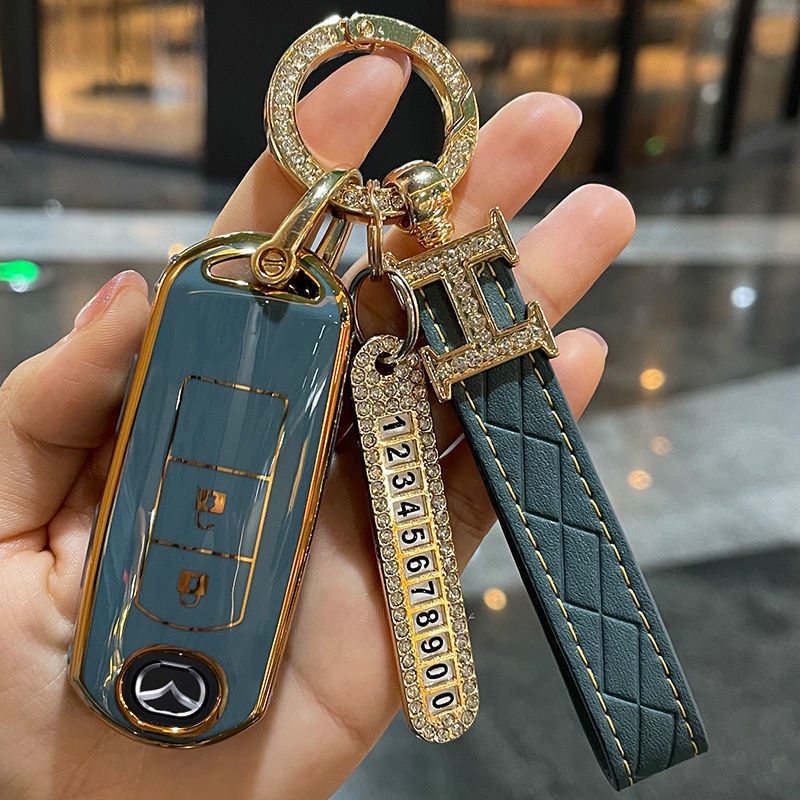 Vỏ bảo vệ chìa khóa xe hơi Mazda cx5 angksela 3 Atz cx4 new horse 3 cx30 cx9 mazda mazda bọc khoá xe ô tô bọc da khoá mazda 3 bọc chìa khoá mazda cx5 móc khoá ô tô mazda 3