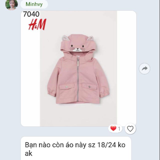 ÁO KHOÁC DẠ ĐỎ BÉ GÁI #190k