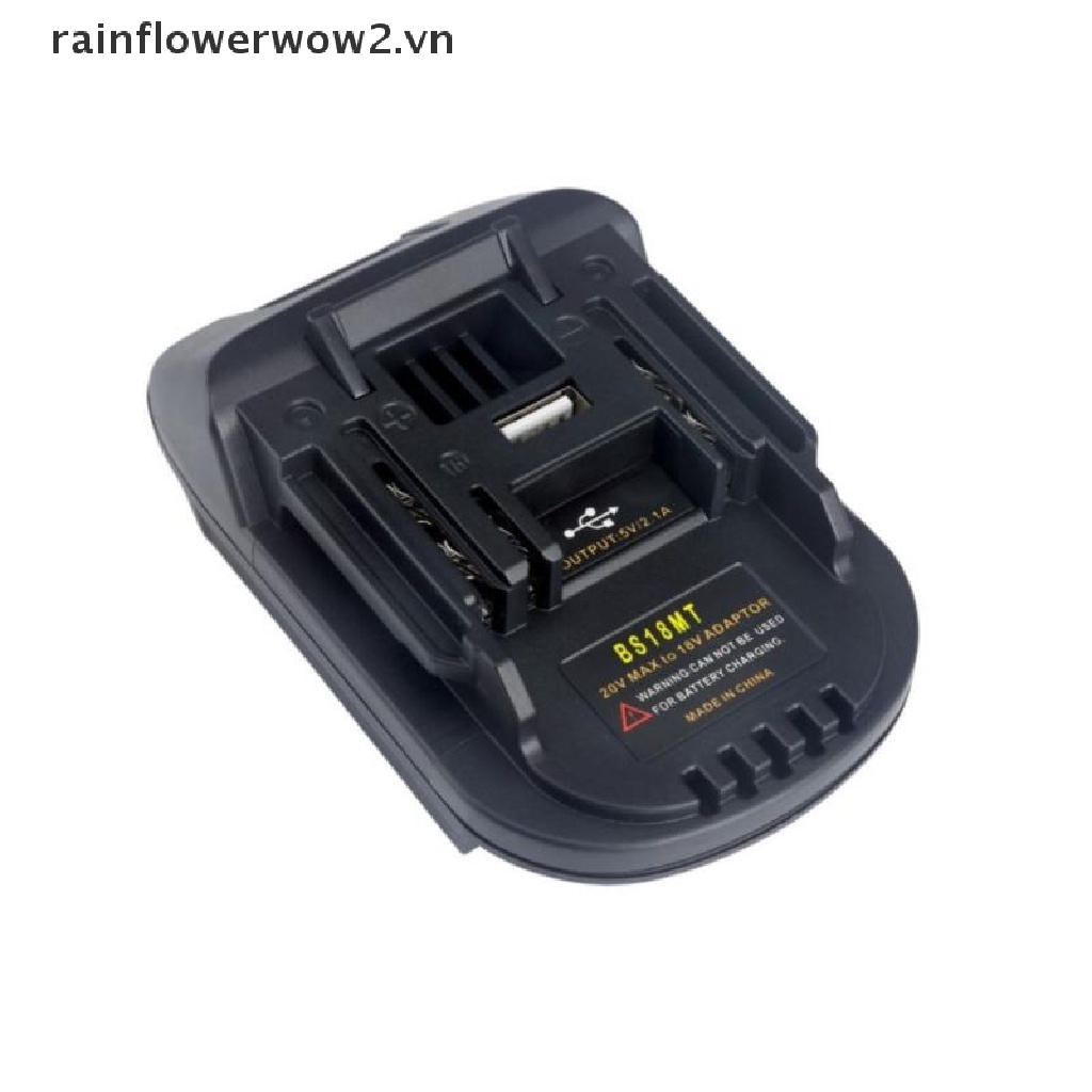 Bộ Chuyển Đổi Pin USB Bs18mt Cho Bosch 18V BAT619G / 620 Makita 18V
