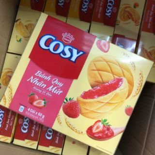Bánh Quy Cosy Nhân Mứt Dâu 240g