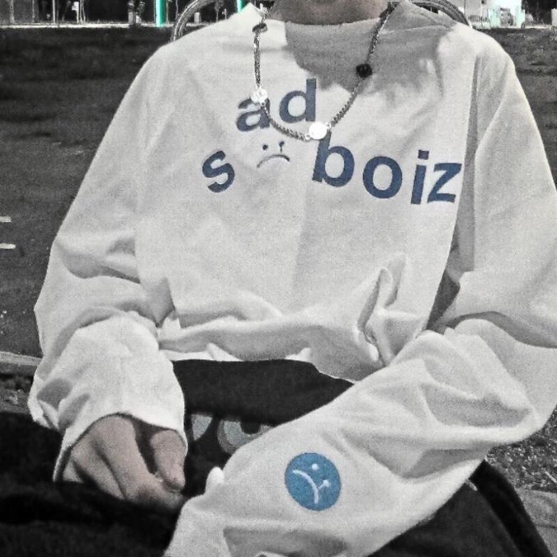 Áo Thun Nam Nữ  Form Rộng Dài Tay Sad Boyz Gấu Nâu Dày Mịn Thoáng Mát Thiết Kế Thời Trang Kiểu Dáng Năng Động Trẻ Trung